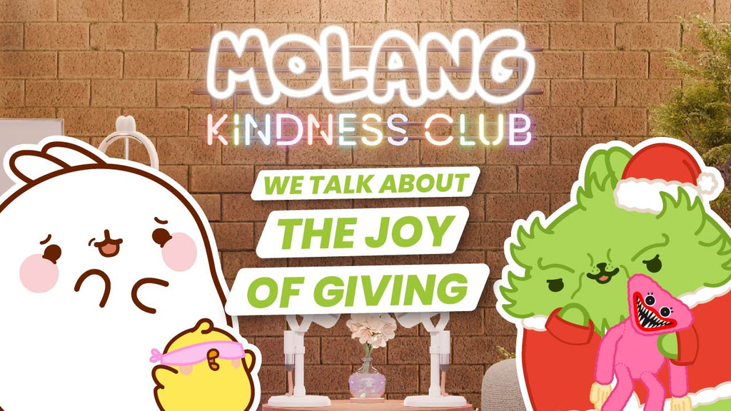 Molang Kindness Club: Finding the best Christmas gift with The Cringe