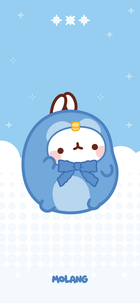 Molang TXT Kawaii Huening Kai Wallpaper