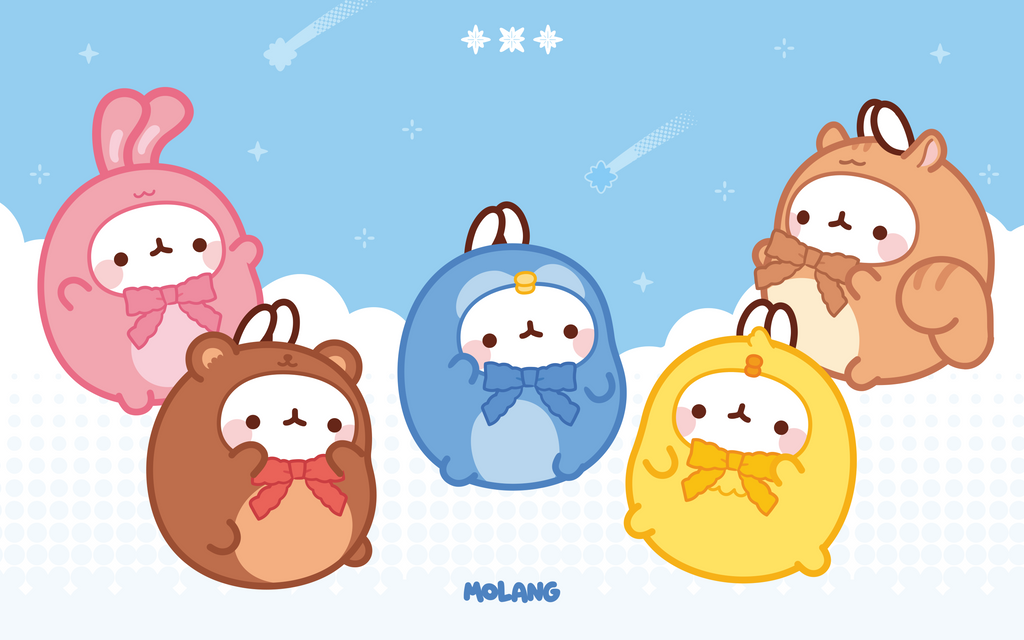 Wari Wari TXT Wallpaper Molang