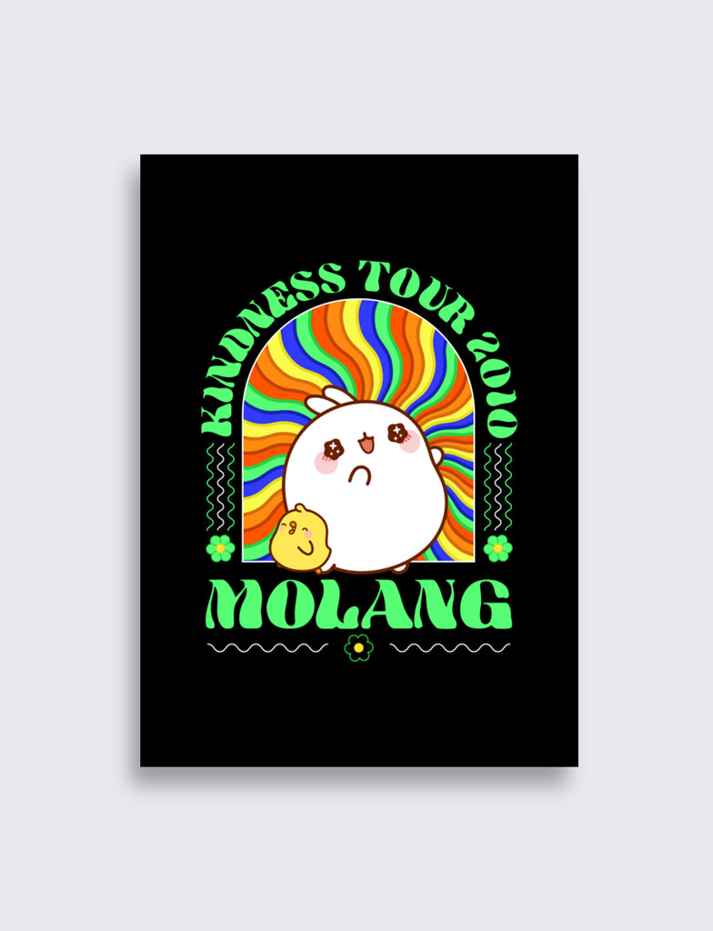 Molang Seventies Poster