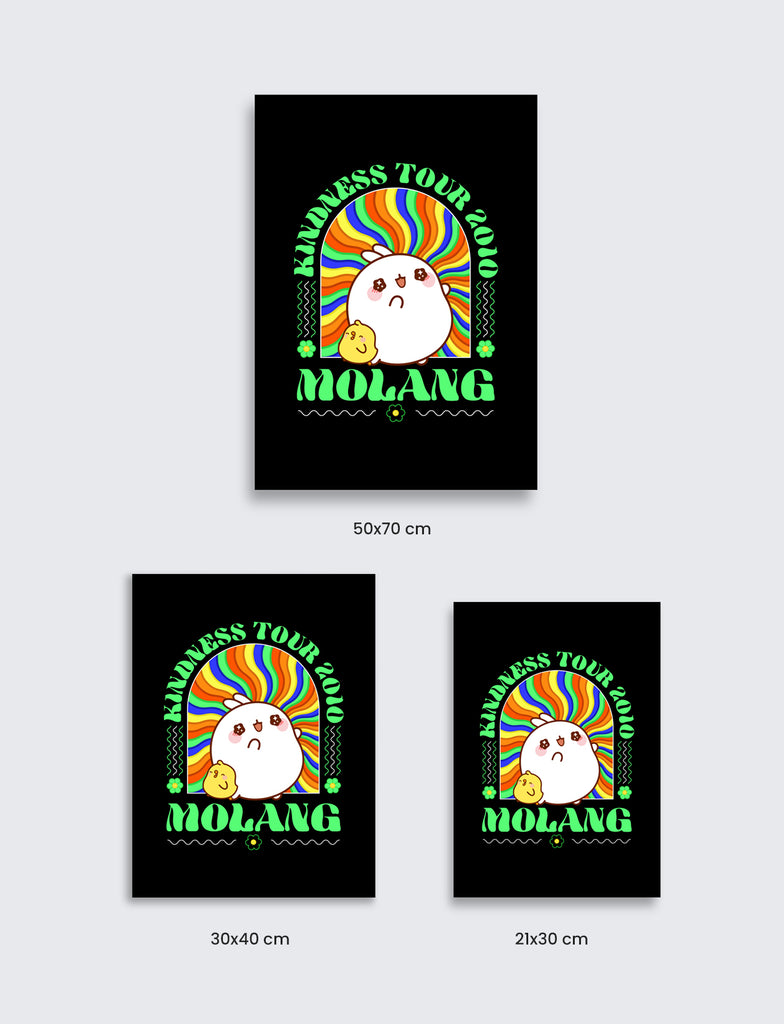 Molang Music Posters 70s