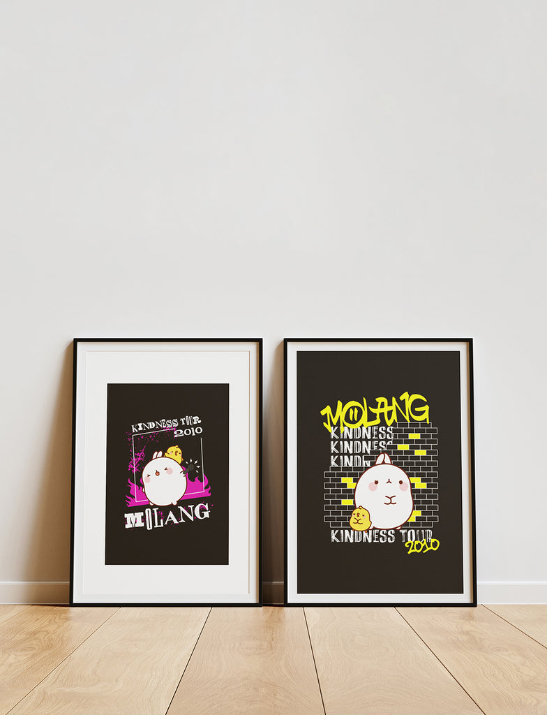 Music posters of Molang