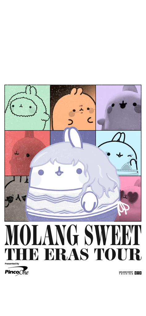 Molang kawaii background: eras tour wallpaper for phone