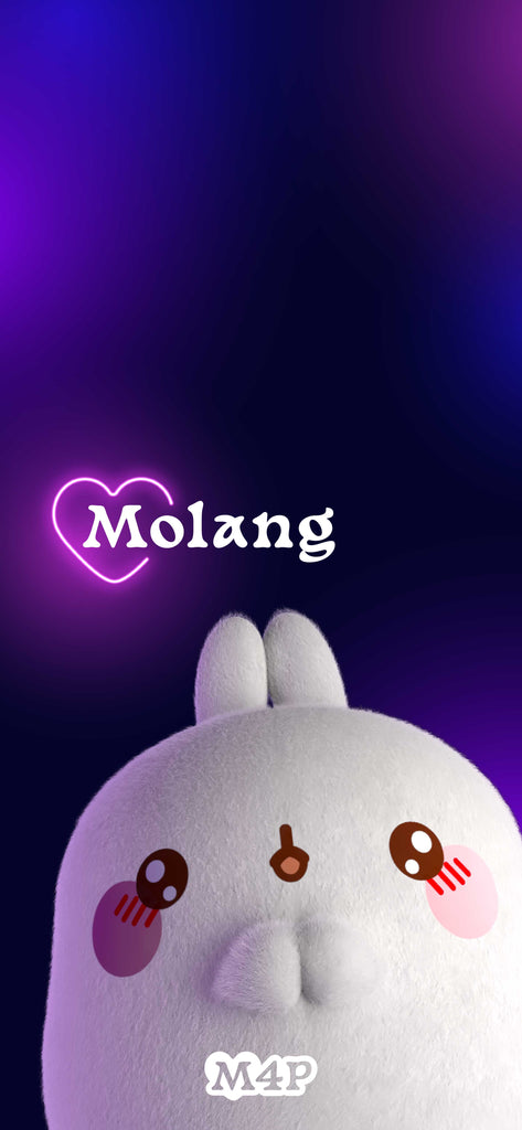 Molang M4P background: K-pop wallpaper for phone