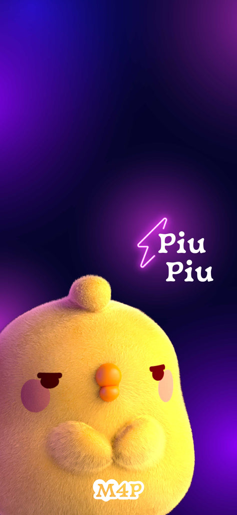 Piu Piu M4P background: K-pop wallpaper for phone