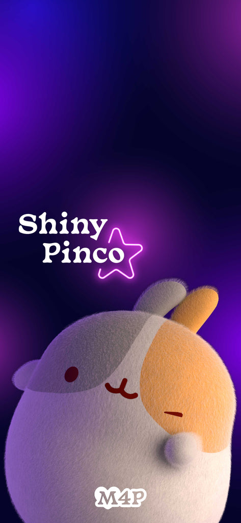 Shiny Pinco M4P background: K-pop wallpaper for phone