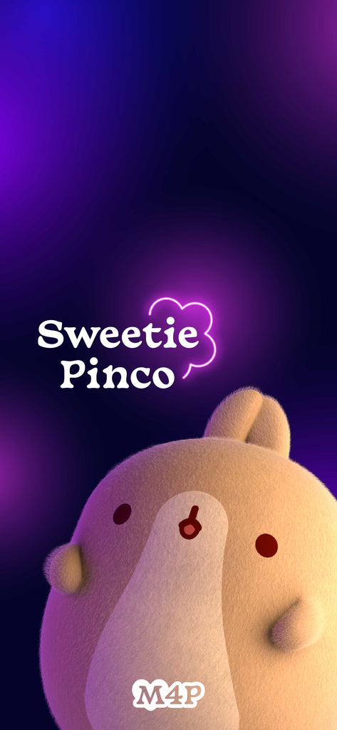 Sweetie Pinco M4P background: K-pop wallpaper for phone