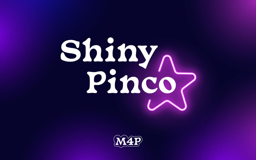 M4P Icons - Shiny Pinco background: K-pop wallpaper for desktop