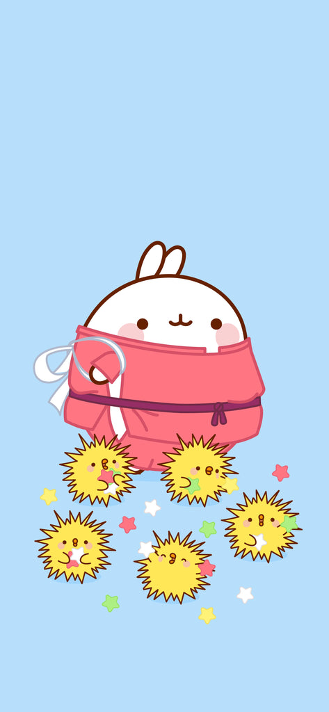 Molang phone wallpaper of Spirited Away