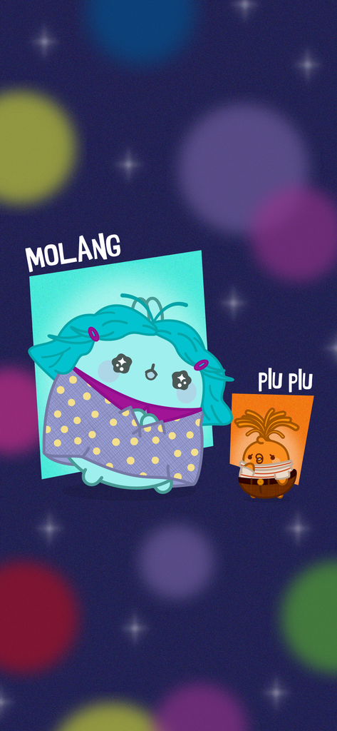 Disney wallpaper Inside Out 2 of Molang