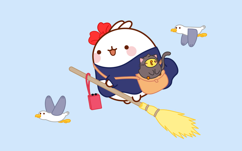 Kiki's Delivery Service wallpaper for desktop Molang