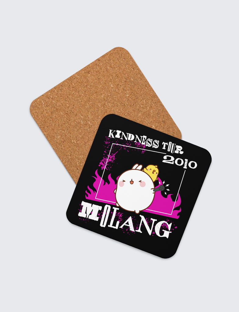 Molang beverage coaster Rock