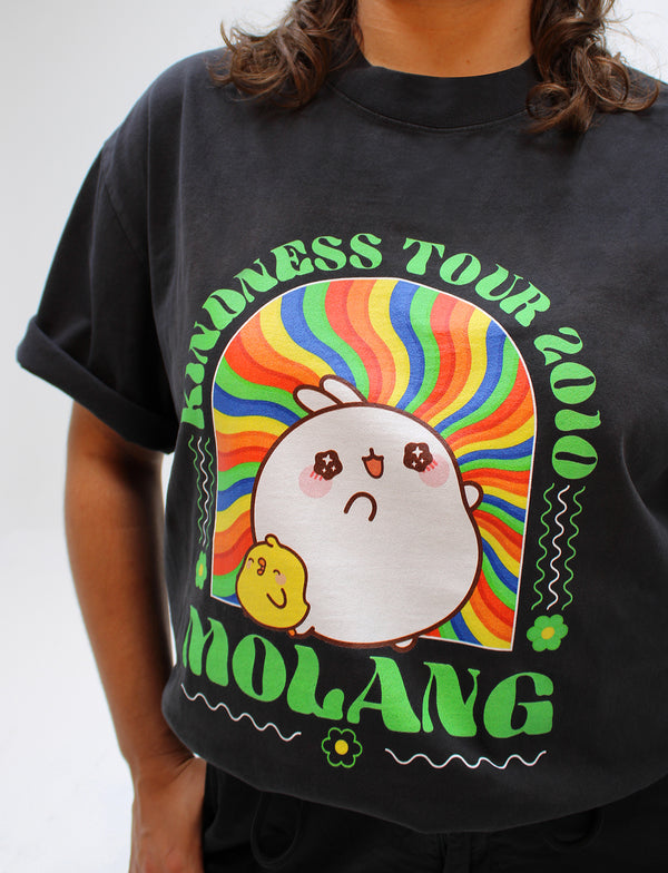 Molang seventies t-shirt closeup