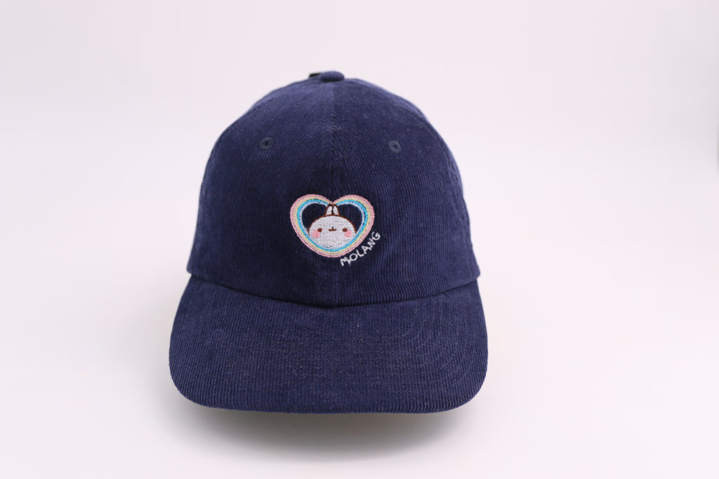 Molang Rainbow Heart Cap