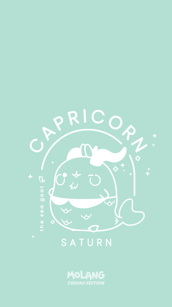Molang kawaii background: capricorn wallpaper for phone