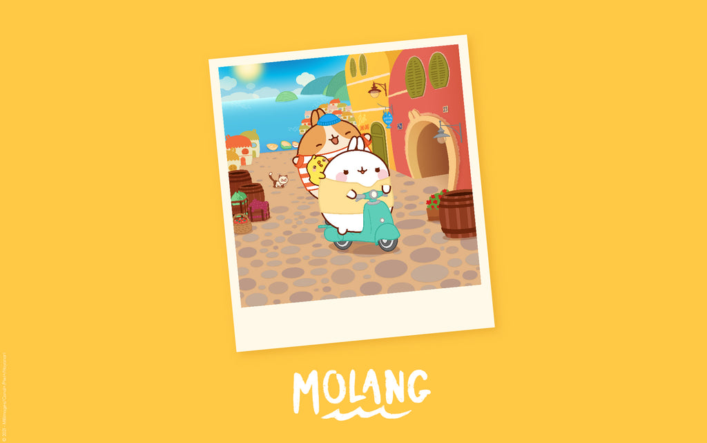 Molang Piu Piu Pinco Luca - Wallpaper desktop - Molang